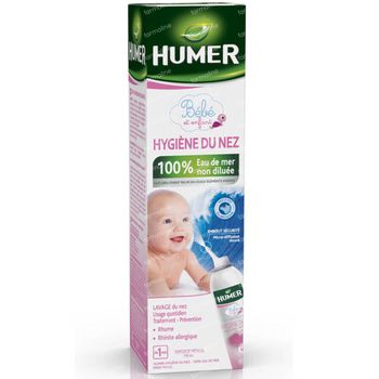Humer Spray Isotonisch Kind 1+1 GRATIS 2x150 ml spray