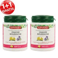 Superdiet Onagre Bourrache 1+1 GRATIS 2x200 capsules