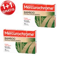 Mercurochrome Bamboo Based 1+1 GRATIS 2x18 pleisters