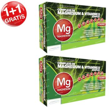 Magnesium & Vit B Complex 1+1 GRATIS 2x60 capsules