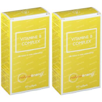 Natural Energy Vitamine B Complex 1+1 GRATIS 2x60 capsules