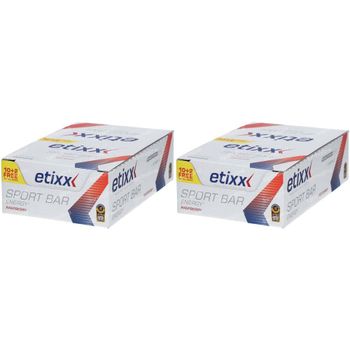 Etixx Energy Sport Bar Red Fruits 1+1 GRATUIT 24x40 g