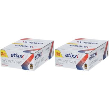Etixx Energy Sportbar Red Fruits 1+1 GRATIS 24x40 g