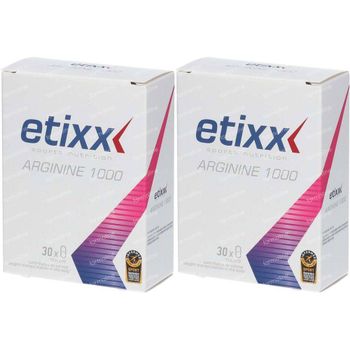 Etixx Arginine 1000 1+1 GRATIS 2x30 tabletten