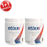 Etixx Carbo-GY Drink Orange 1+1 GRATIS 2x1 kg poeder