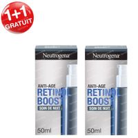 Neutrogena® Anti-Age Retinol Boost Soin de Nuit 1+1 GRATUIT 2x50 ml