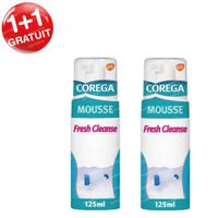 Corega Fresh Cleanse Mousse 1+1 GRATUIT 2x125 ml mousse