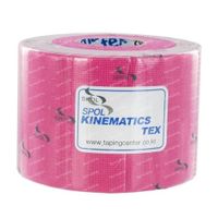 Kinematics Tex Tape Muscles Rose 5cm x 5m 1 st