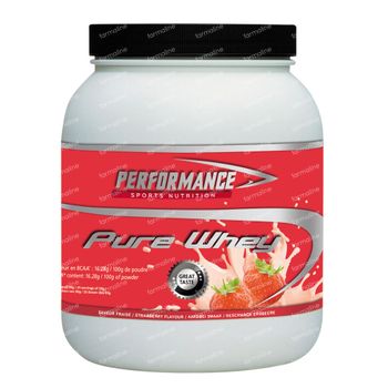 Performance Pure Whey Fraise 750 g