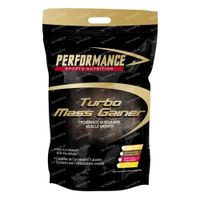 Performance Turbo Mass Gainer Vanille 5 kg poudre soluble pour boisson