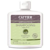 Cattier Shampoo Groene Klei Vette Hoofdhuid Bio 250 ml