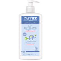 Cattier Baby Cleaning Milk for Face and Body 500 ml reinigingsmelk