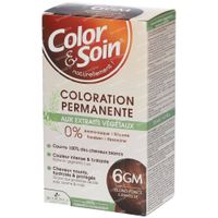 Color & Soin® Permanent Hair Colouring 6GM Dark Blonde 135 ml kleurcrème