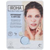 Iroha Nature Antioxydant & Masque Visage Anti-Âge 1 masque